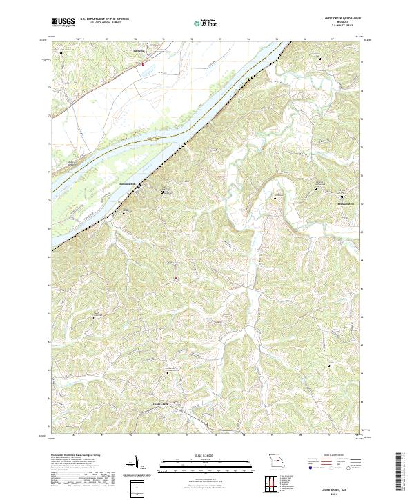 Loose Creek, MO — USGS 7.5-minute topo (2021)