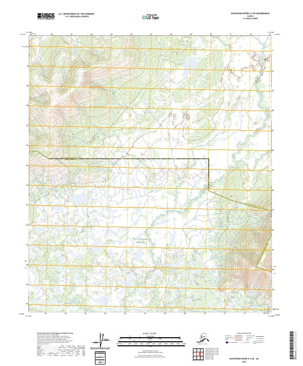 Kantishna River A-4 SE, AK — USGS 7.5-minute topo (2024)