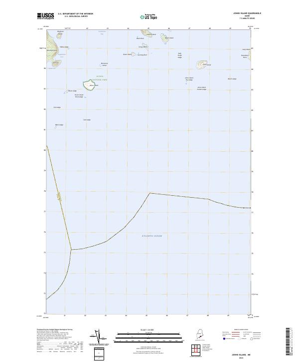 Johns Island, ME — USGS 7.5-minute topo (2024)
