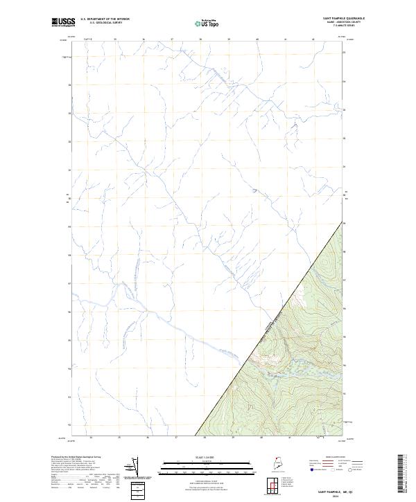 Saint Pamphile, ME-QC — USGS 7.5-minute topo (2024)