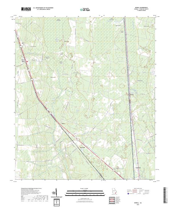 Newell, GA — USGS 7.5-minute topo (2024)