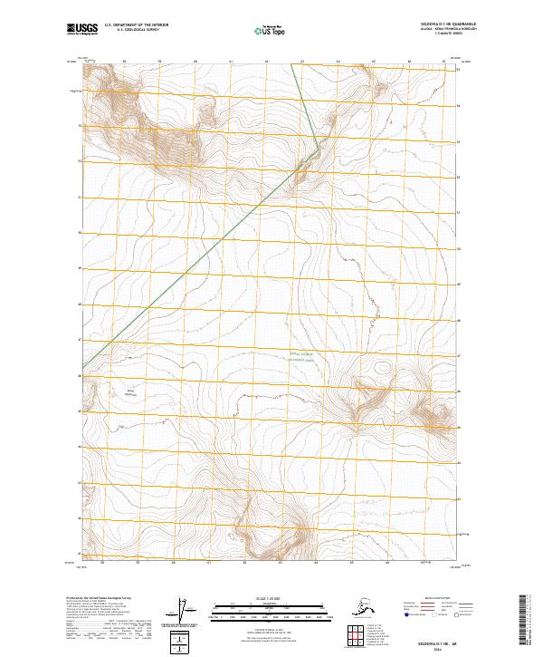 Seldovia D-1 NE, AK — USGS 7.5-minute topo (2024)