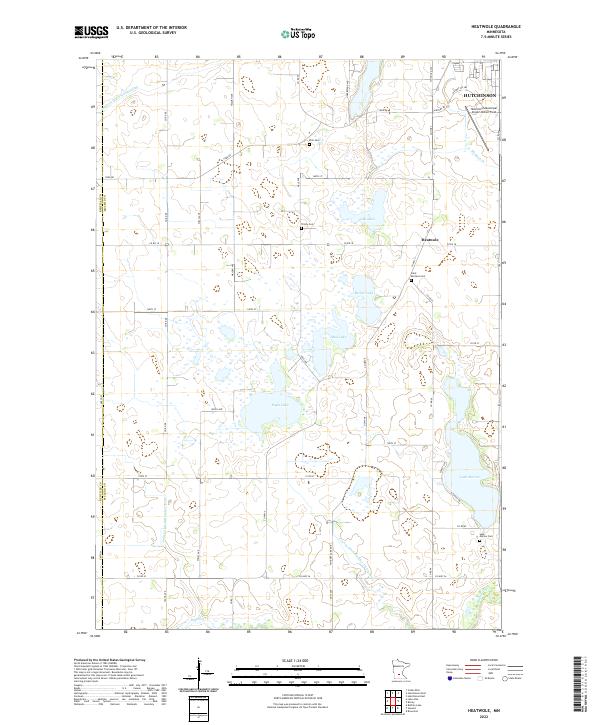 Heatwole, MN — USGS 7.5-minute topo (2022)