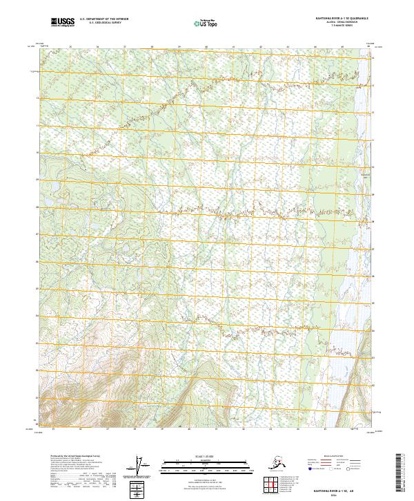 Kantishna River A-1 SE, AK — USGS 7.5-minute topo (2024)