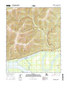 Melozitna A-1 NW, AK — USGS 7.5-minute topo (2016)