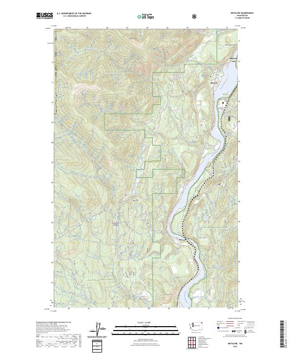 Metaline, WA — USGS 7.5-minute topo (2023)
