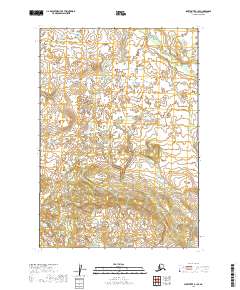 Sleetmute B-1 SE, AK — USGS 7.5-minute topo (2019)