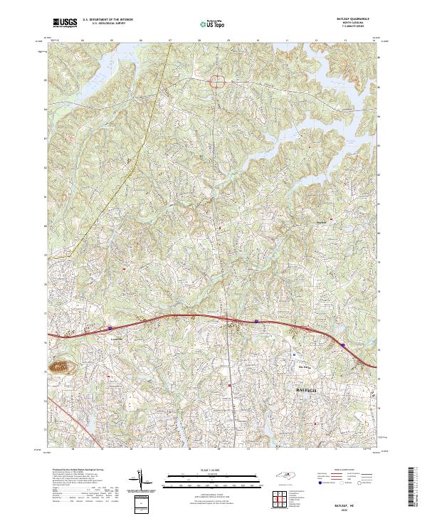 Bayleaf, NC — USGS 7.5-minute topo (2022)
