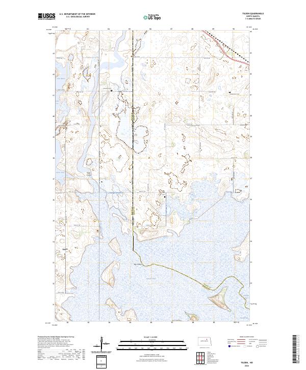 Tilden, ND — USGS 7.5-minute topo (2024)