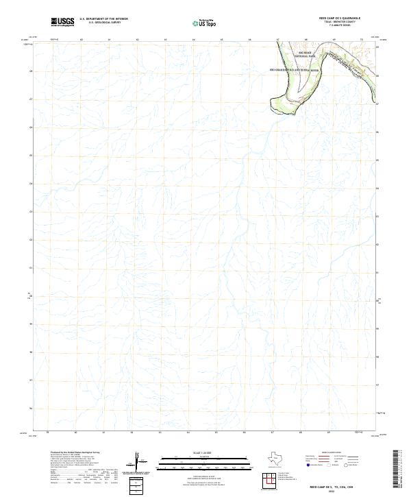 Reed Camp OE S, TX,COA,CHH, US — USGS 7.5-minute topo (2022)