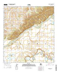 Ophir B-5 SW, AK — USGS 7.5-minute topo (2014)