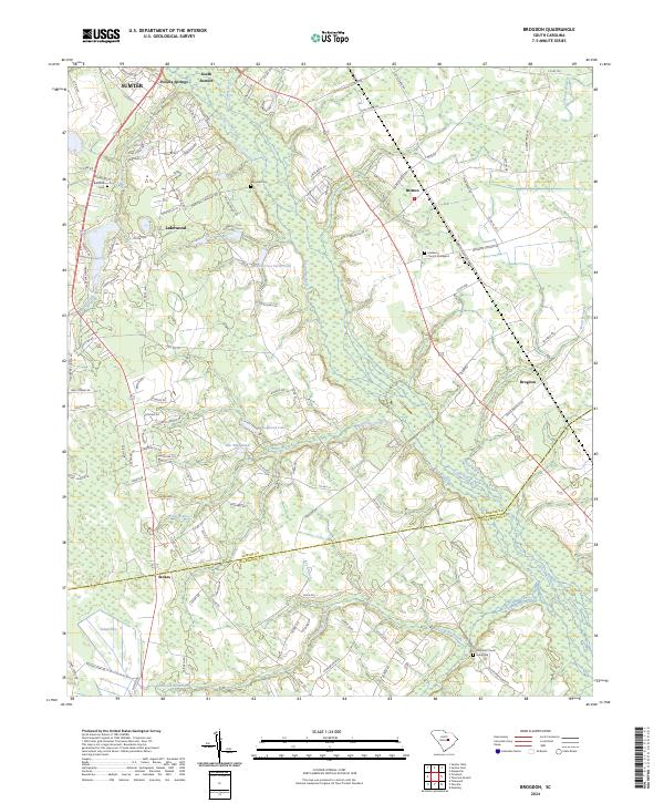 Brogdon, SC — USGS 7.5-minute topo (2024)