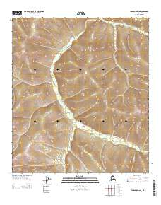 Tanacross D-2 NE, AK — USGS 7.5-minute topo (2013)