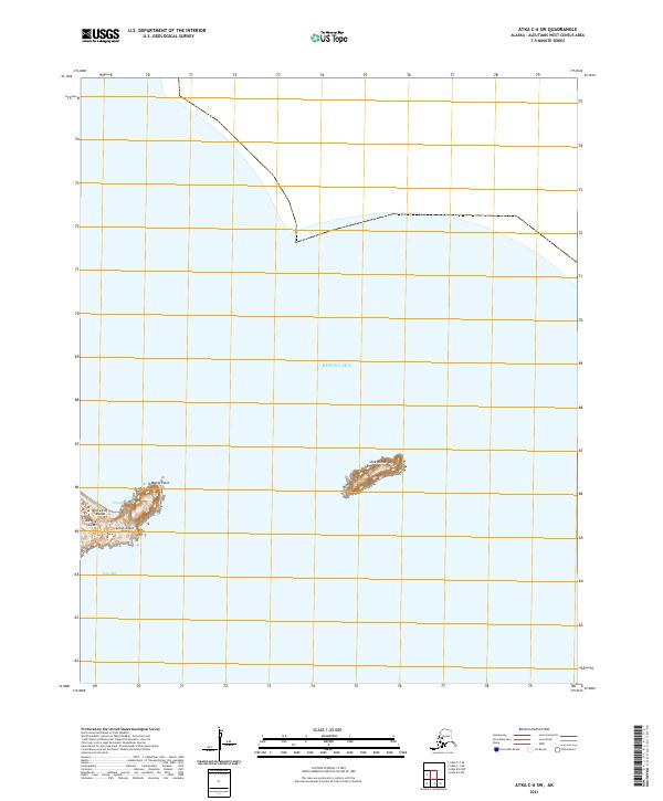 Atka C-6 SW, AK — USGS 7.5-minute topo (2021)