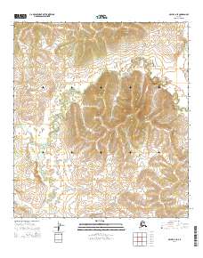 Ophir C-6 SE, AK — USGS 7.5-minute topo (2014)