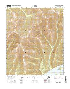 Melozitna A-2 NE, AK — USGS 7.5-minute topo (2016)