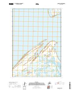Ugashik C-6 SE, AK — USGS 7.5-minute topo (2019)