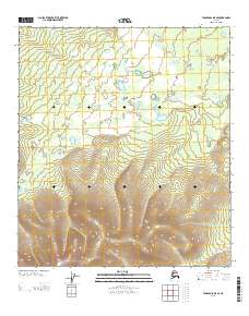 Tanacross D-5 SE, AK — USGS 7.5-minute topo (2013)