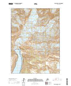 Bering Glacier A-1 NE, AK — USGS 7.5-minute topo (2017)
