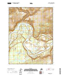 Coleen A-3 NE, AK — USGS 7.5-minute topo (2018)