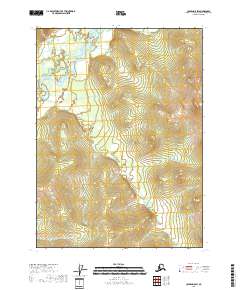 Coleen D-5 SW, AK — USGS 7.5-minute topo (2018)