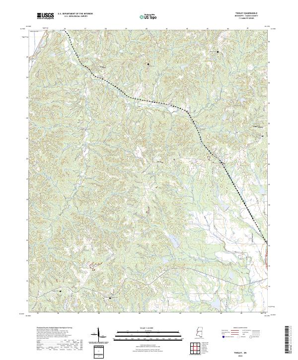 Tinsley, MS — USGS 7.5-minute topo (2024)