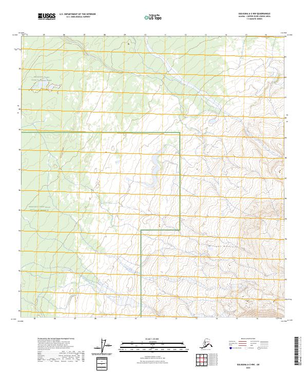 Gulkana A-2 NW, AK — USGS 7.5-minute topo (2023)
