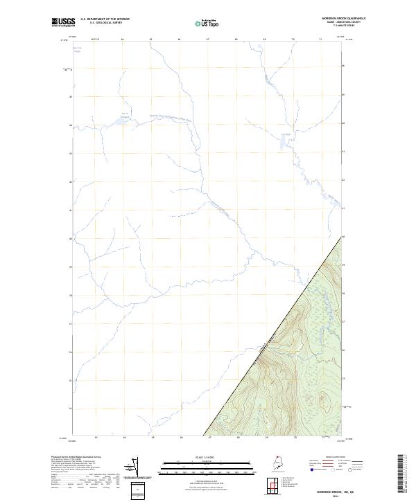 Morrison Brook, ME-QC — USGS 7.5-minute topo (2024)