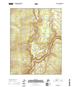 Coleen B-2 SE, AK — USGS 7.5-minute topo (2018)