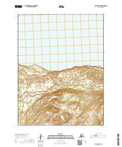 Iliamna B-8 SE, AK — USGS 7.5-minute topo (2019)