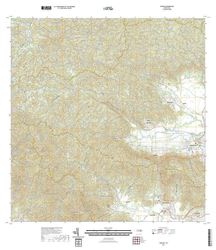 Yabucoa, PR — USGS 7.5-minute topo (2024)