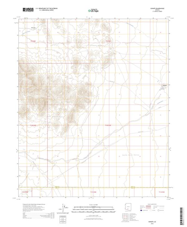Kohatk, AZ — USGS 7.5-minute topo (2026)