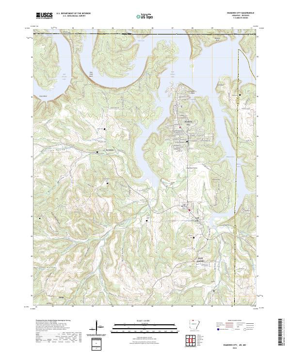 Diamond City, AR-MO — USGS 7.5-minute topo (2024)