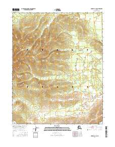 Hughes A-6 SE, AK — USGS 7.5-minute topo (2016)
