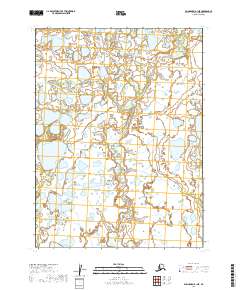 Dillingham B-1 NE, AK — USGS 7.5-minute topo (2019)