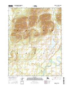 Hughes D-2 NE, AK — USGS 7.5-minute topo (2016)