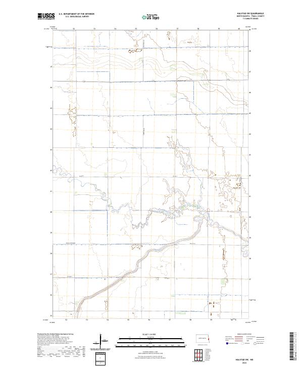 Halstad SW, ND — USGS 7.5-minute topo (2024)