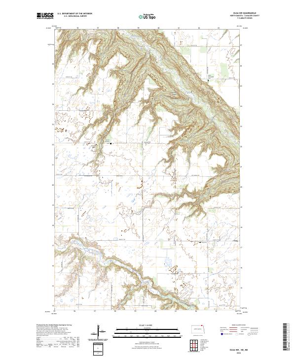 Olga NW, ND-MB — USGS 7.5-minute topo (2024)