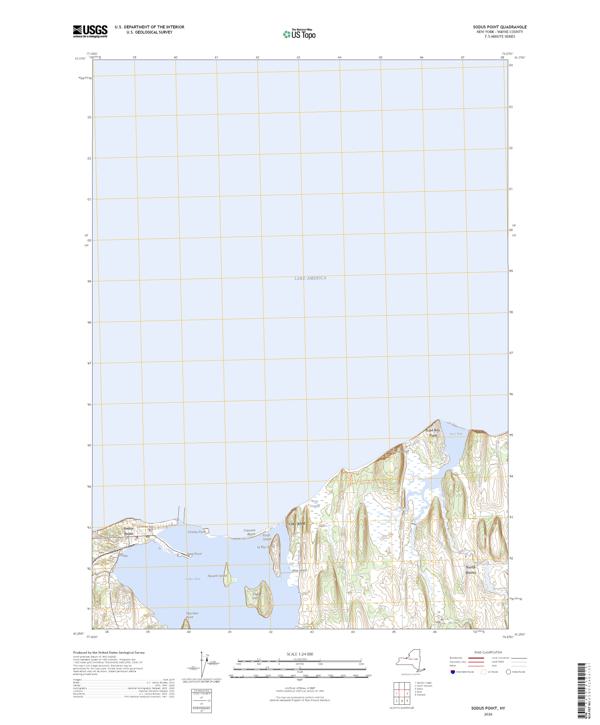 Sodus Point, NY — USGS 7.5-minute topo (2026)