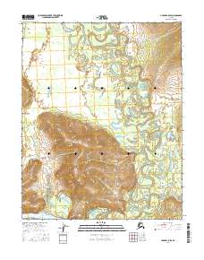 Hughes A-5 SW, AK — USGS 7.5-minute topo (2016)