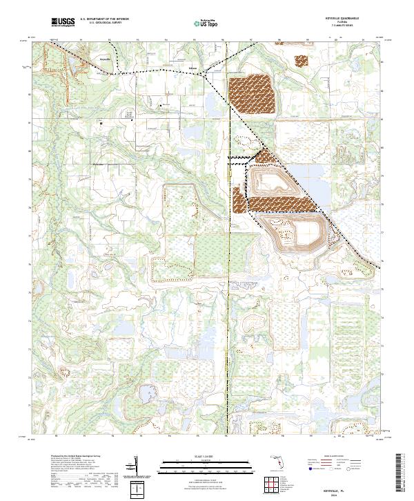 Keysville, FL — USGS 7.5-minute topo (2024)