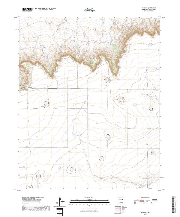 Ragland, NM — USGS 7.5-minute topo (2023)