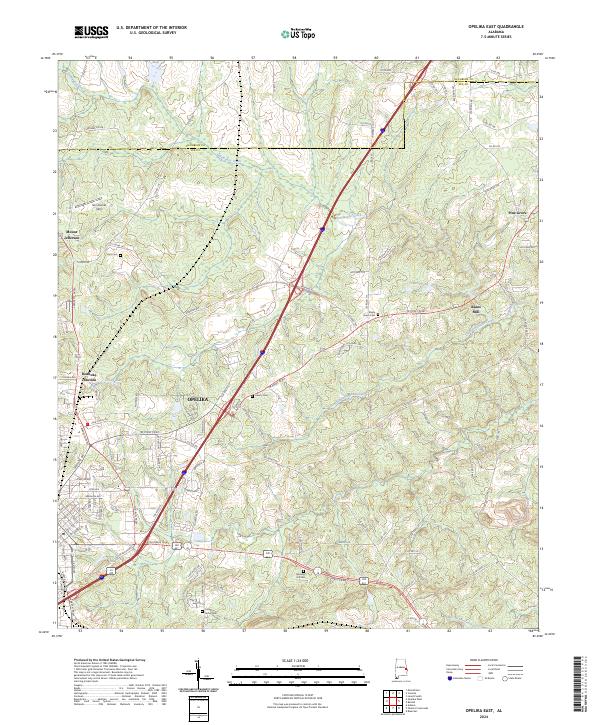 Opelika East, AL — USGS 7.5-minute topo (2024)