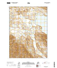 Ugashik A-5 NE, AK — USGS 7.5-minute topo (2019)