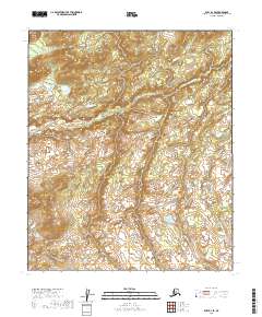 Ruby D-1 SE, AK — USGS 7.5-minute topo (2019)