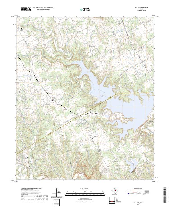 Hill City, TX — USGS 7.5-minute topo (2023)