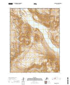 Iliamna A-6 SE, AK — USGS 7.5-minute topo (2019)