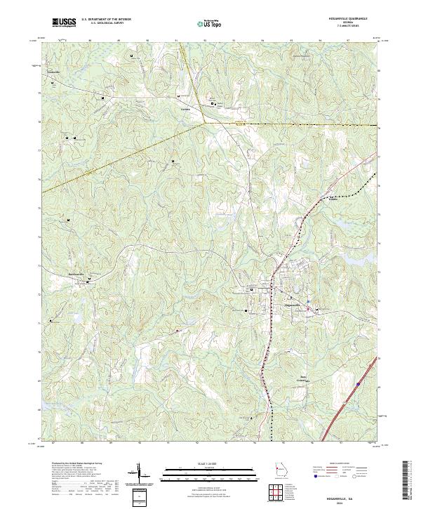 Hogansville, GA — USGS 7.5-minute topo (2024)