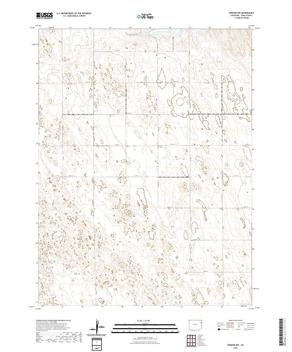 Vernon NW, CO — USGS 7.5-minute topo (2022)