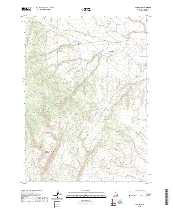 Smith Creek, ID — USGS 7.5-minute topo (2024)